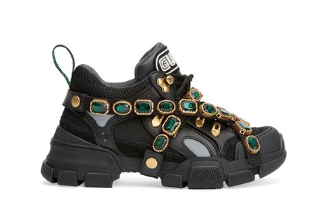 gucci sega shoes pictures|Gucci sneakers with jewels.